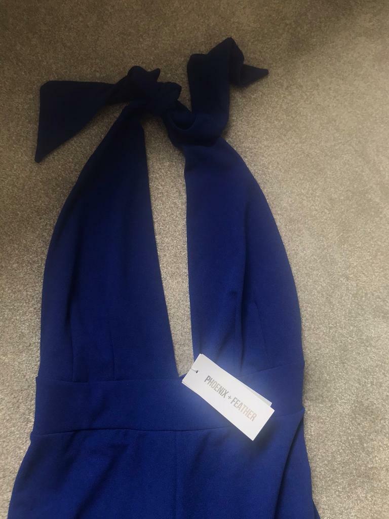 silkfred blue jumpsuit